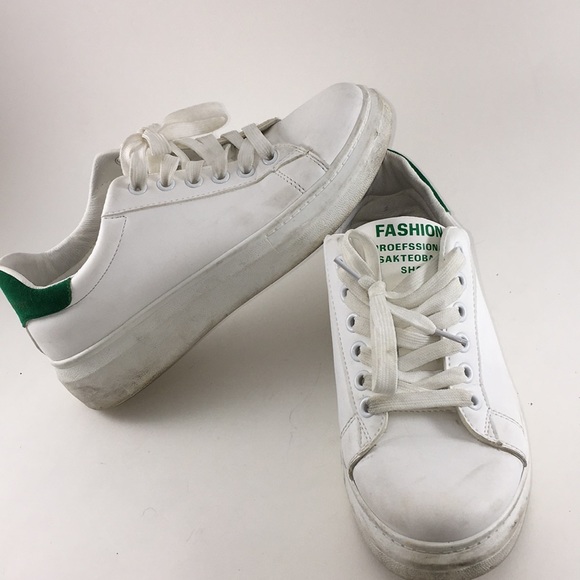 Fashion Professional Shoes | Close Out! Fashion Professional Skateboard Shoes | Color: Green/White | Size: 39 | Pm-22984831's Closet